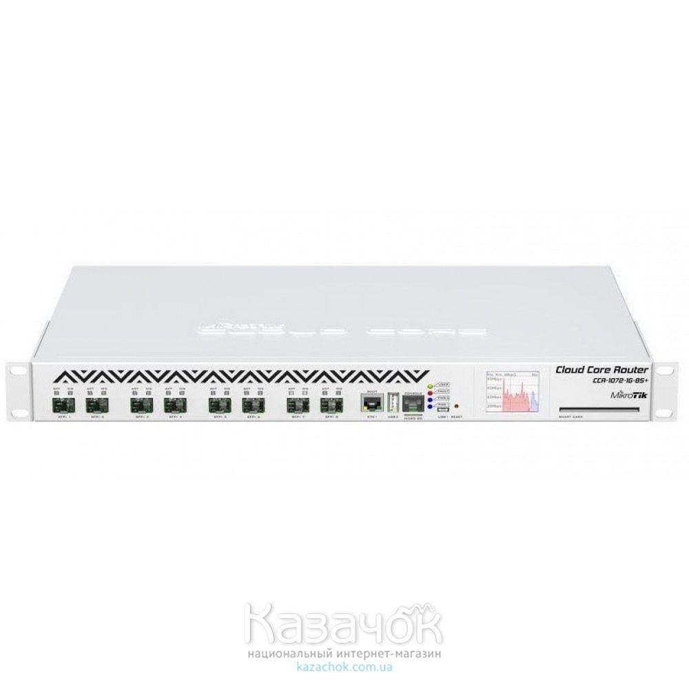 Маршрутизатор MikroTik Cloud Core Router (CCR1072-1G-8S+)
