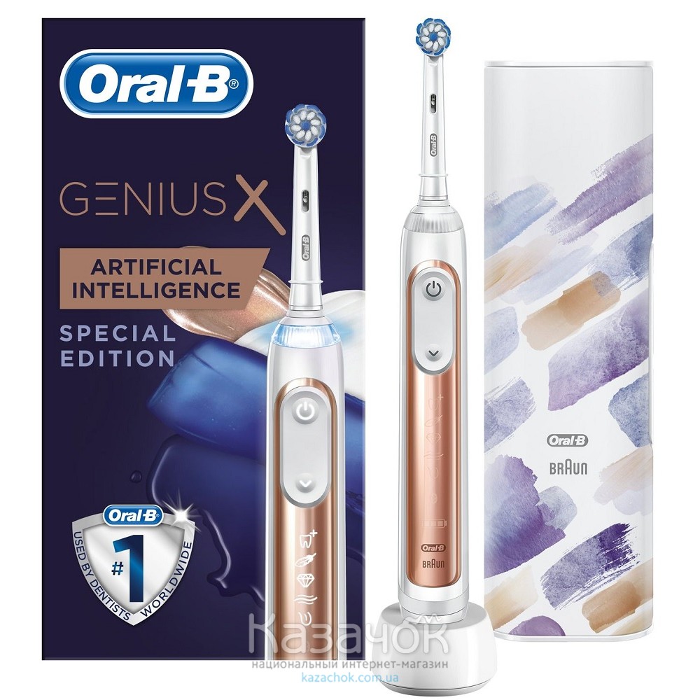 Зубная щетка Braun Oral-B Genius X Special Edition Rose Gold (D706.513.6X)
