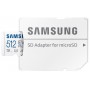 Карта памяти Samsung microSDXC 512GB EVO PLUS A2 V30 + SD адаптер (MB-MC512KA/RU)