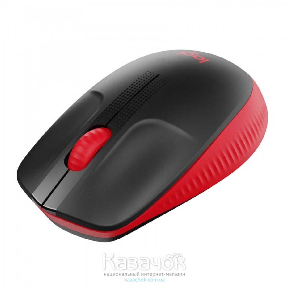 Мышь Logitech Wireless Mouse M190 Full-size Red