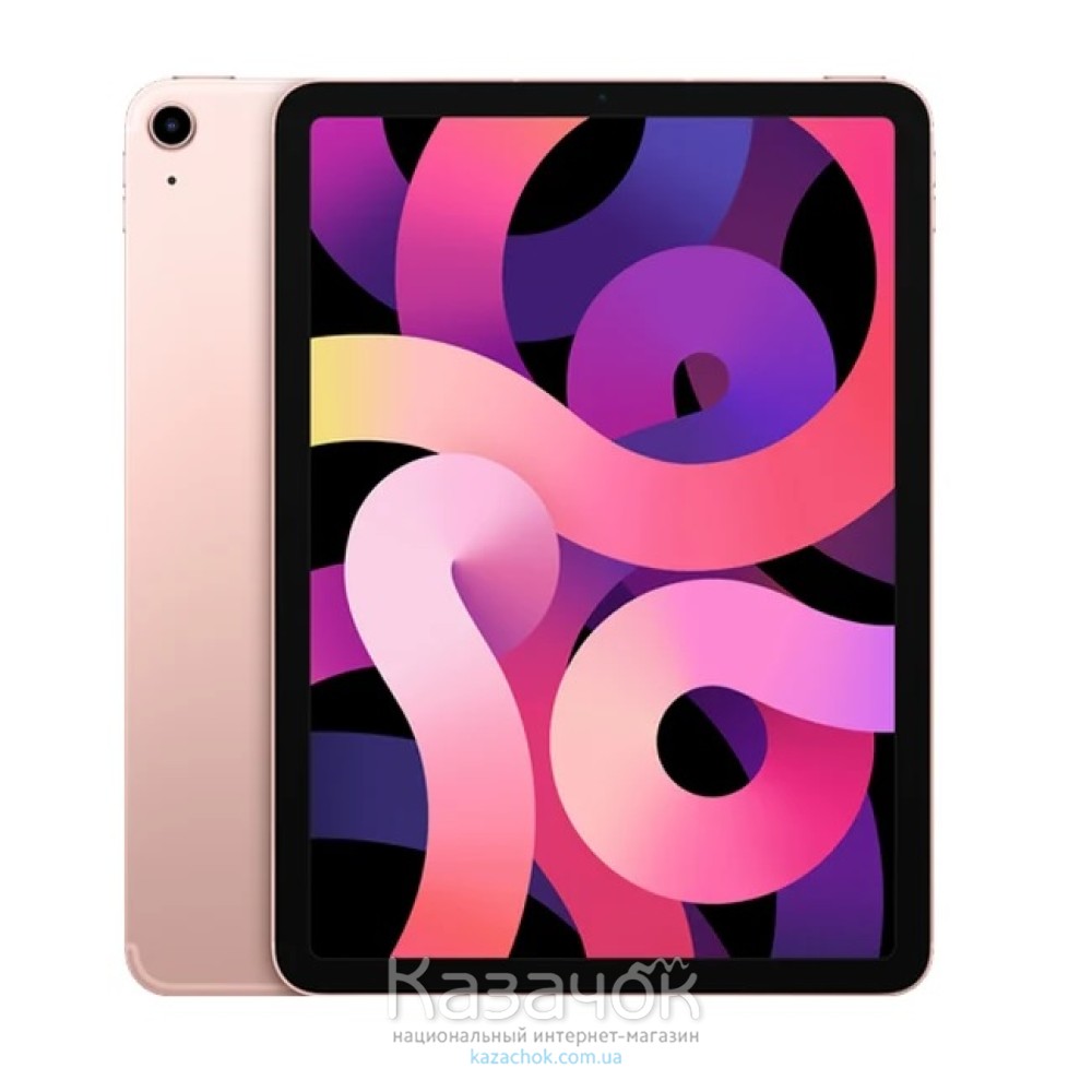 Планшет Apple iPad Air 4 10.9 2020 Wi-Fi 256GB Rose Gold (MYFX2)