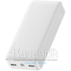 Внешний аккумулятор Power Bank Baseus Bipow 20000mAh 15W Display White (PPDML-J02)