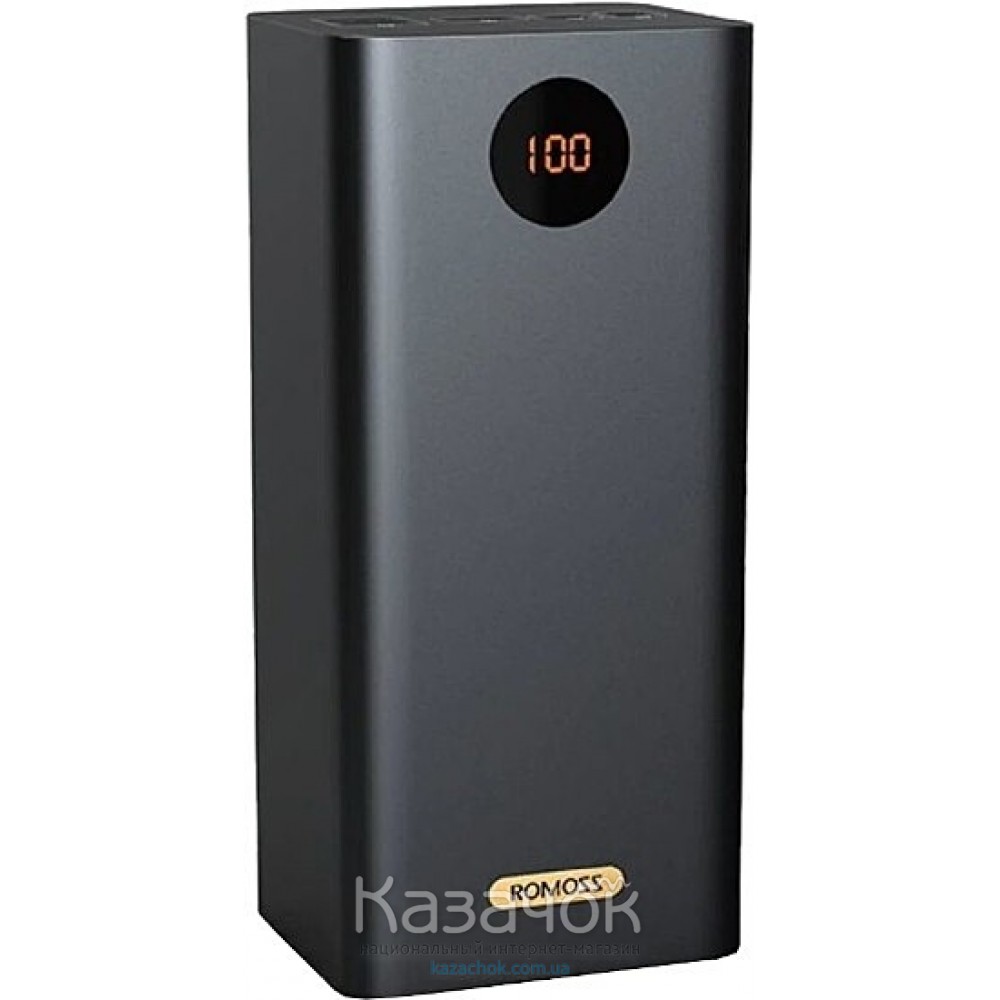 Внешний аккумулятор Power Bank Romoss 60000mAh 22.5W Black (PEA60-152-2142)