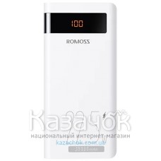 Внешний аккумулятор Power Bank Romoss 30000mAh 22.5W SENSE8PF (PHP30-852-1735H) White