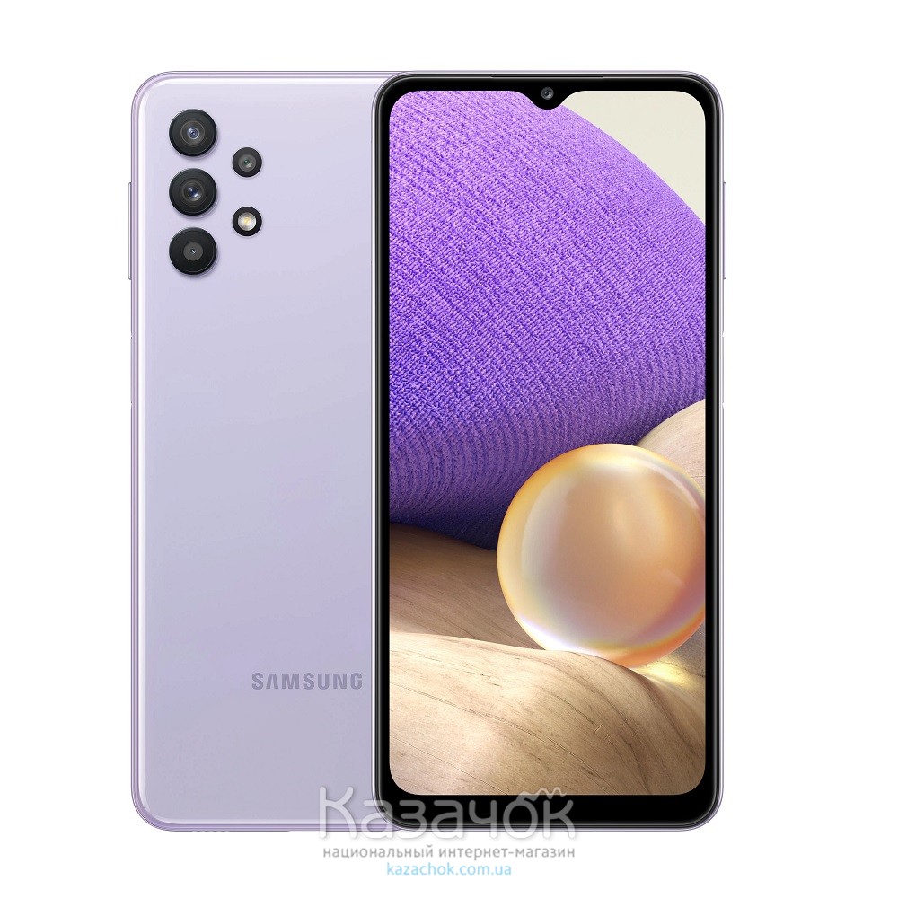 Смартфон Samsung Galaxy A32 4/128GB Awesome Violet (SM-A325FLVGSEK)