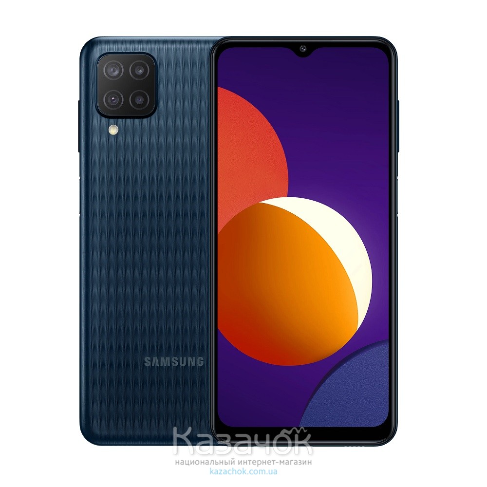Смартфон Samsung Galaxy M12 2021 M127F 4/64GB Black (SM-M127FZKVSEK)