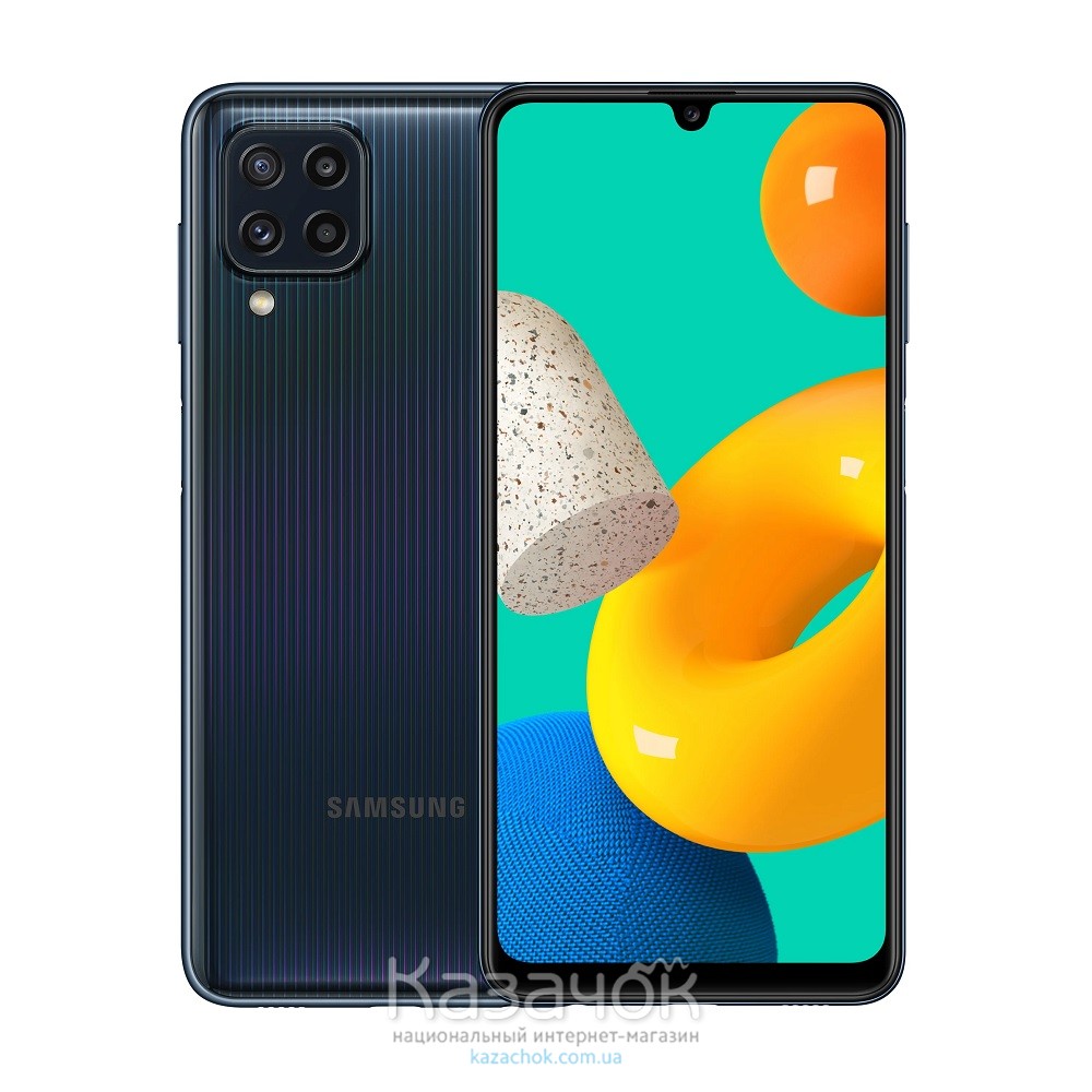 Смартфон Samsung Galaxy M32 2021 M325F 6/128GB Black (SM-M325FZKGSEK)