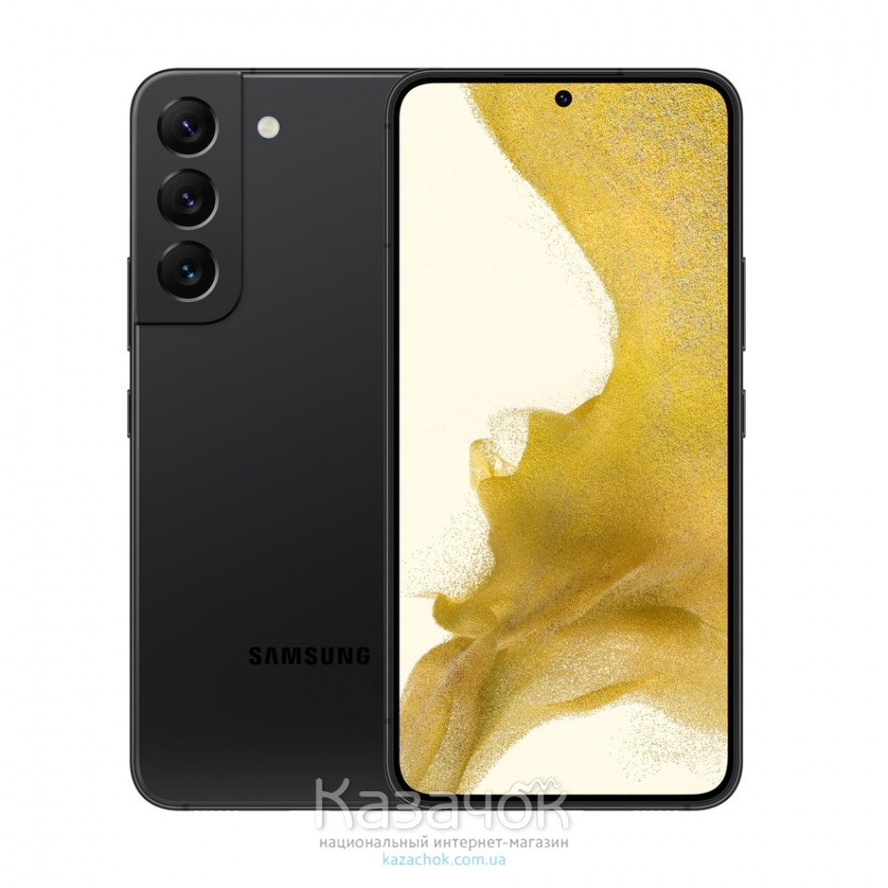 Смартфон Samsung Galaxy S22 8/256GB Black (SM-S901BZKGSEK)