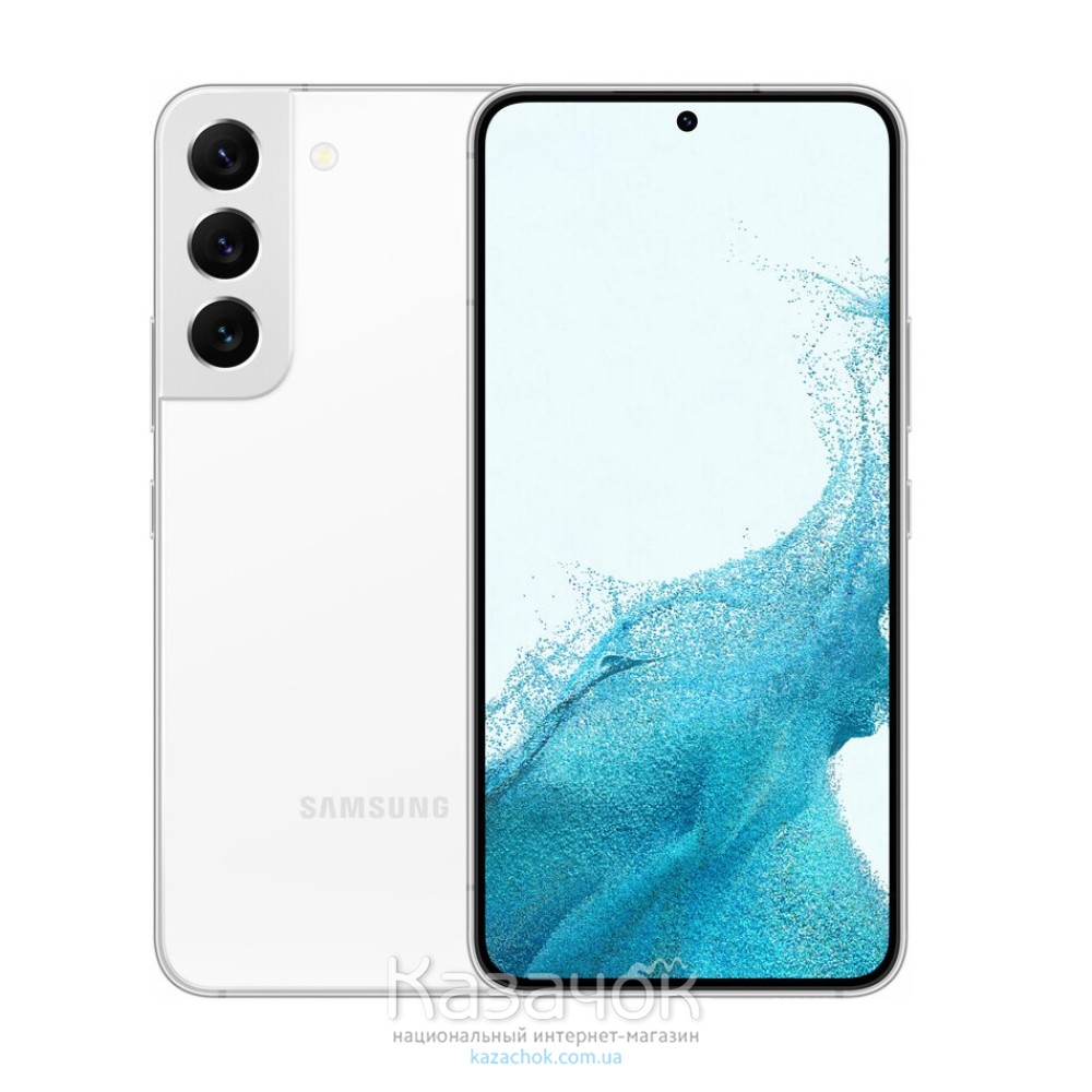 Смартфон Samsung Galaxy S22+ 5G S906B 128GB White (SM-S906BZWDSEK)