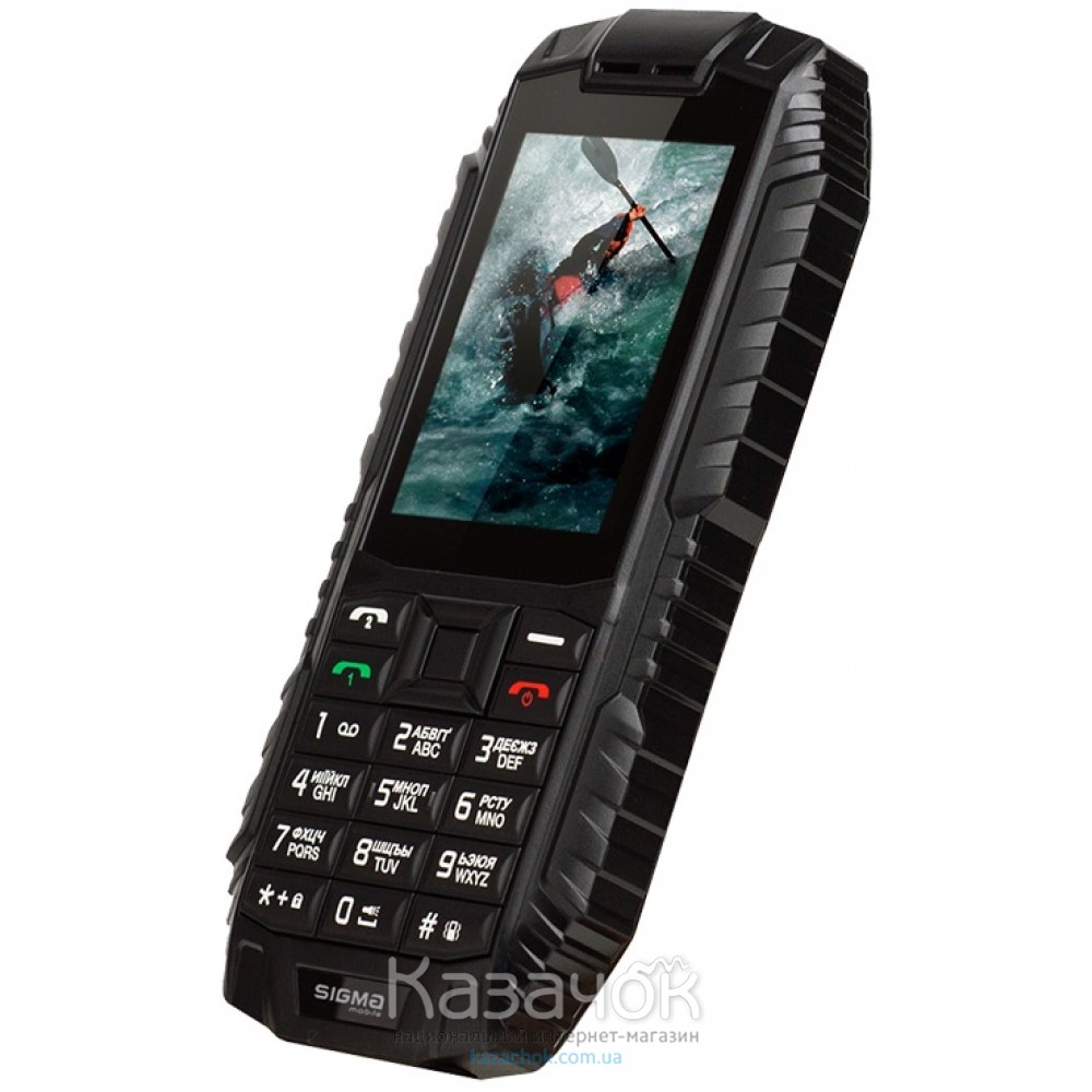 Мобильный телефон Sigma mobile X-treme DT68 Dual Sim Black (4827798337714)