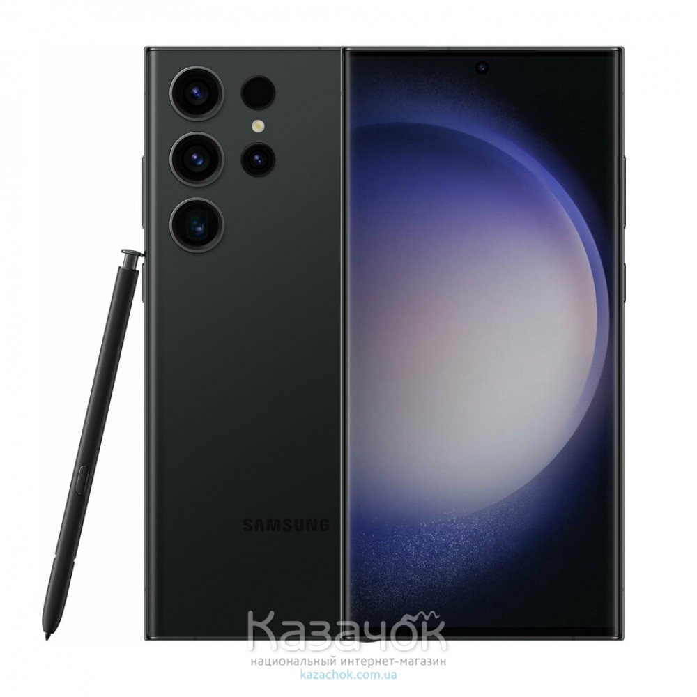 Смартфон Samsung Galaxy S23 Ultra 12/512GB Black (SM-S918BZKHSEK)