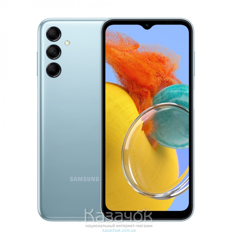 Смартфон Samsung Galaxy M14 5G M146B 4/128GB Blue (SM-M146BZBVSEK)