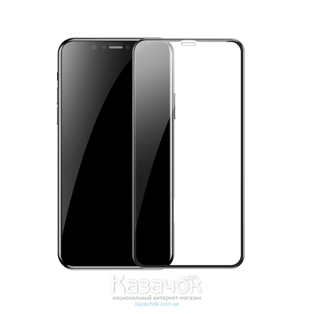 Защитное стекло 5D Gorila для iPhone XR/11 Black